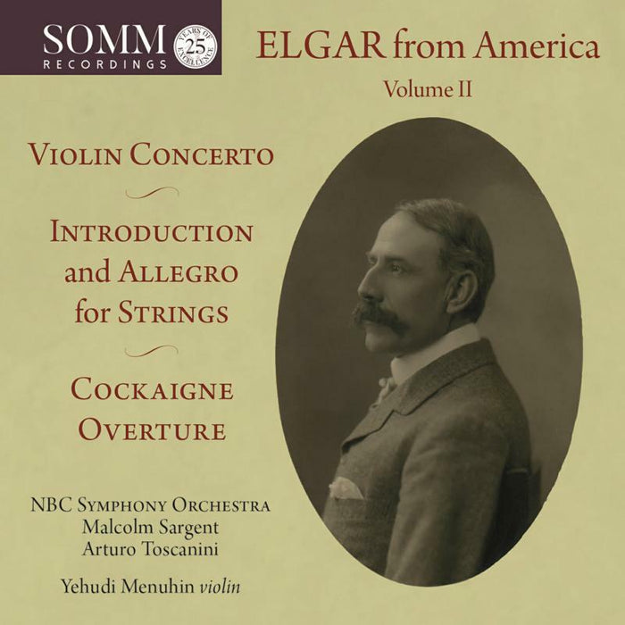 Various - Elgar from America, Vol. II: Violin Concerto, Introduction and Allegro for Strings, Cockaigne Overture - ARIADNE5008