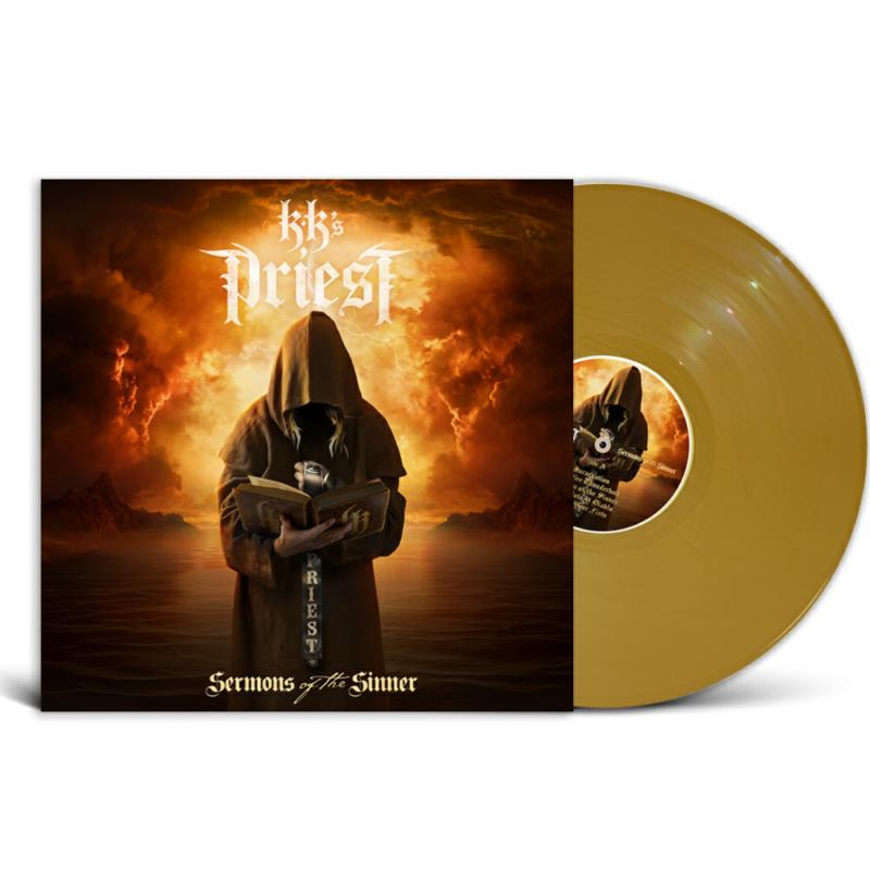 KK's Priest - Sermons Of The Sinner (Gold Vinyl) - EX1R210171G