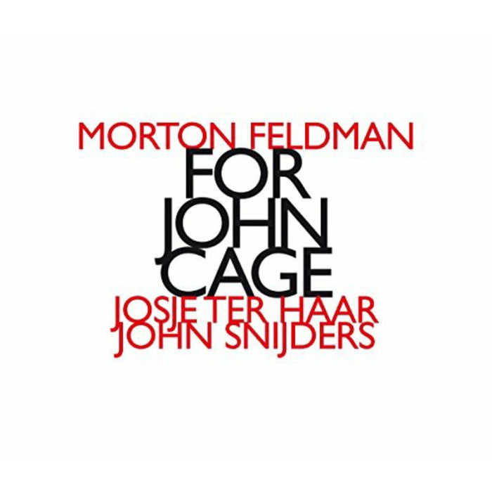 Ter Haar & Snijders - For John Cage - HATNOWART160