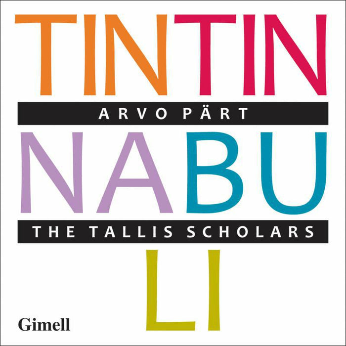 Tallis Scholars/Philips - Part:Tintinnabuli - CDGIM049
