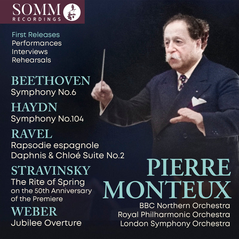 BBC Northern Orchestra; Royal Philharmonic Orchestra; London Symphony Orchestra; Pierre Monteux - Pierre Monteux Live - ARIADNE5028-2