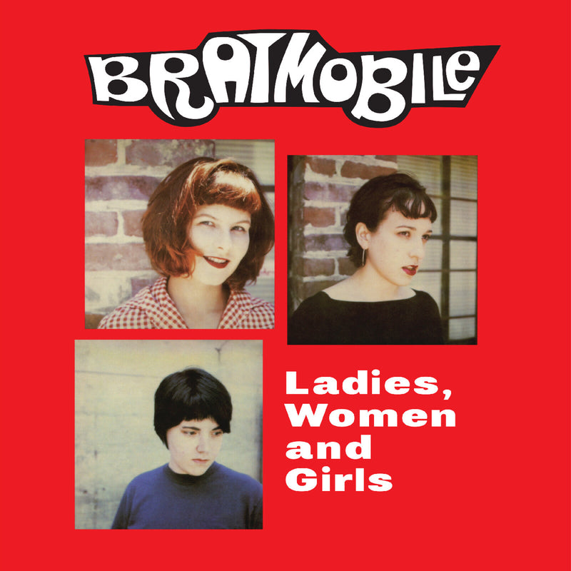 Bratmobile - Ladies, Women and Girls (RED VINYL) - LPKRS765C