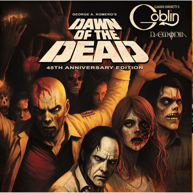 Claudio Simonetti's Goblin - Dawn Of The Dead OST - Orange Vinyl - LP22530