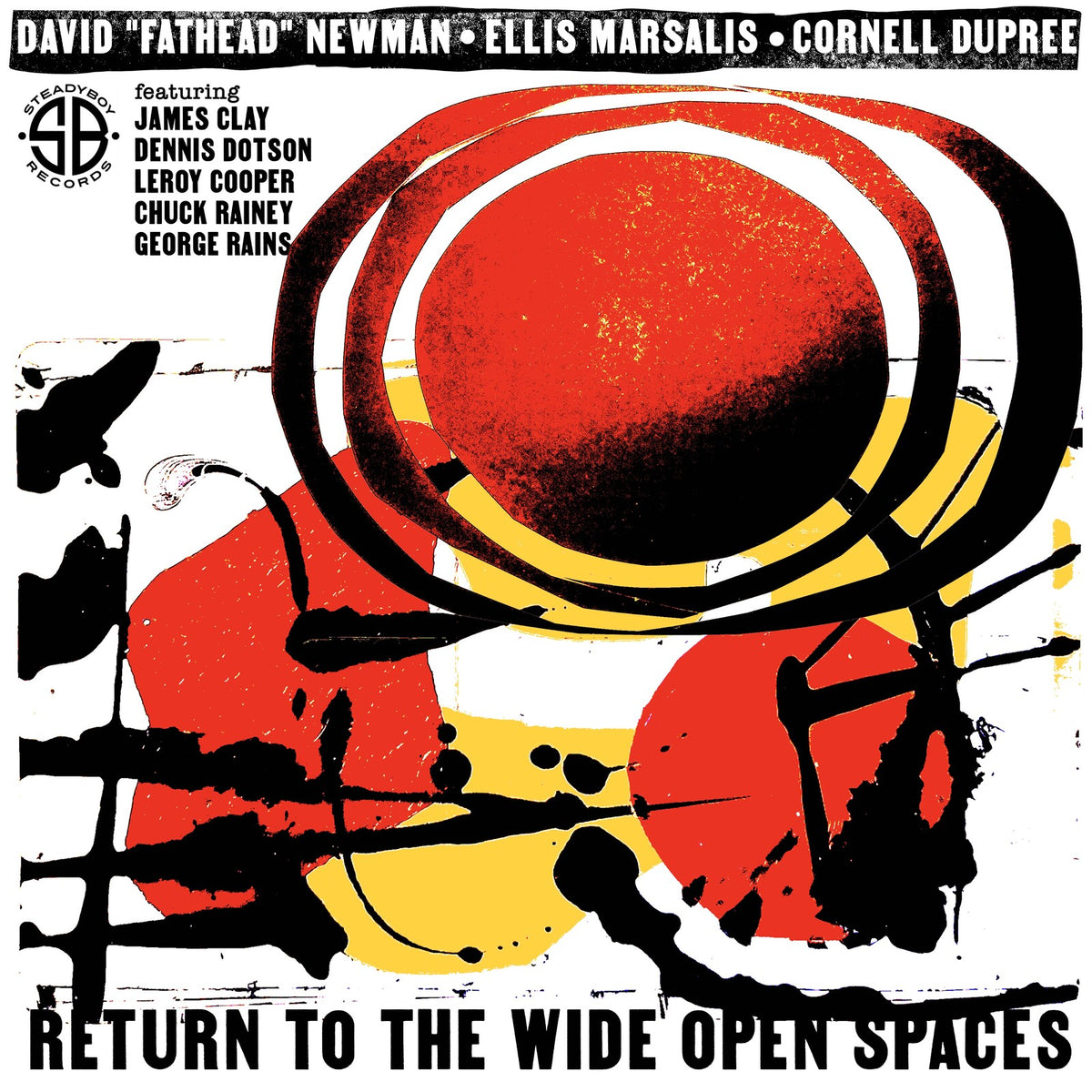 David Fathead Newman * Ellis Marsalis * Cornell Dupree - Return to the Wide Open Spaces - SB0066