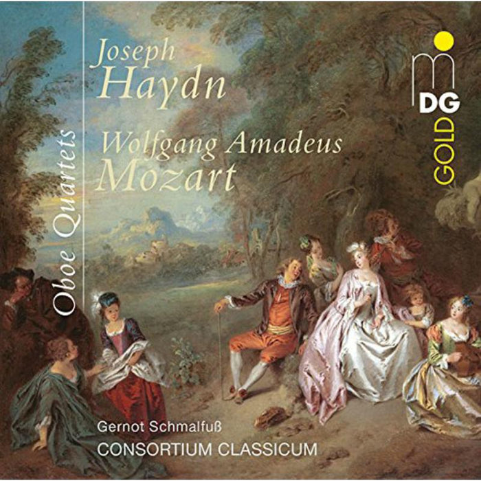 Consortium Classicum, Gernot Schmalfuss - Joseph Haydn/Mozart: Oboe Quartets - MDG3010314