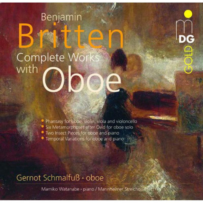 Britten - Schmalfuss/Watanabe/Mannheimer Streichquartett - MDG3010925