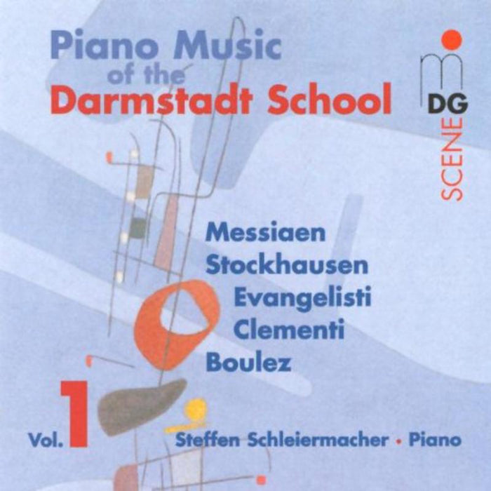 Messiaen/Stockhausen/Evangelisti/Boulez/Clementi - Schleiermacher, Steffen - MDG6131004