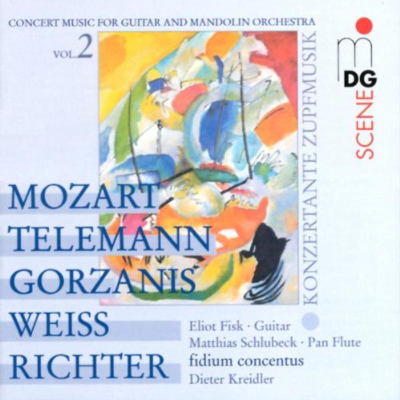 Telemann/Weiss/Mozart/Richter/Gorzanis - Fisk/Schlubeck/Fidium Concertus/Baroque Mandolin - MDG6101044