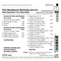 Mendelssohn - Leonskaja/Camerata Salzburg - MDG3431421