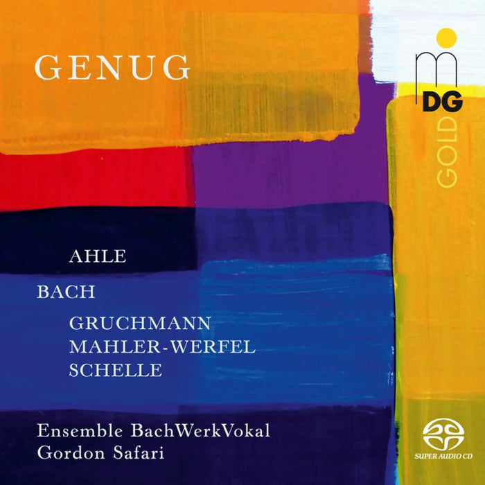 Ensemble BachWerkVokal; Gordon Safari - Genug: Motets and cantatas - MDG9232259