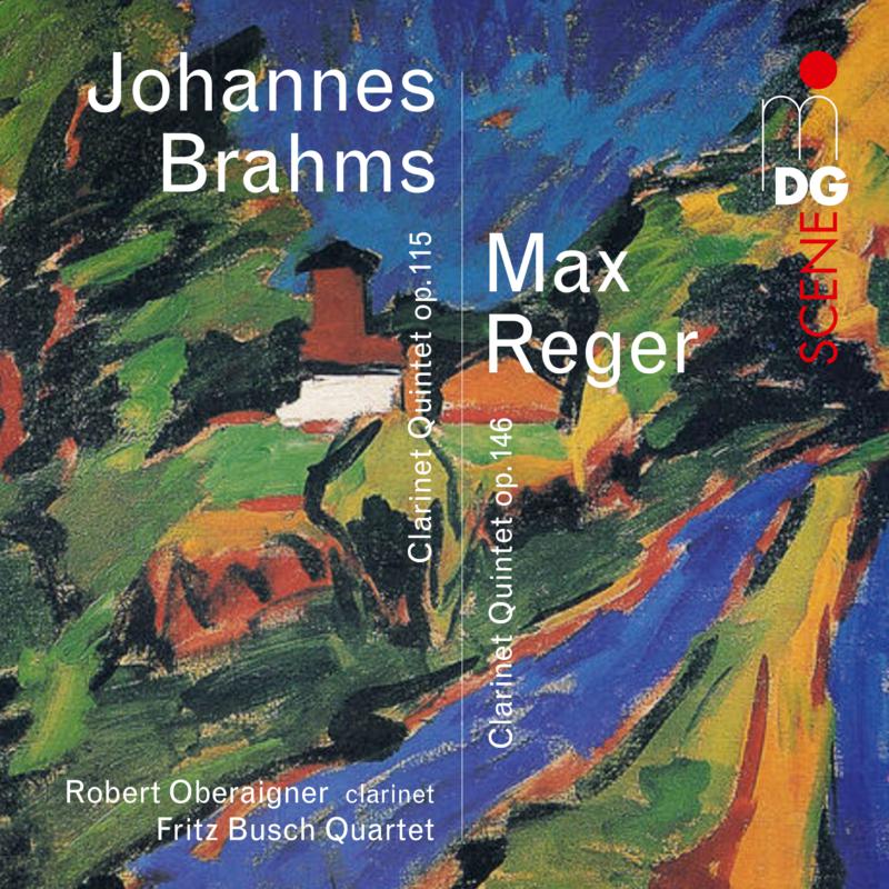 Robert Oberaigner; Fritz Busch Quartet - Brahms & Reger: Clarinet Quintets - MDG90322876