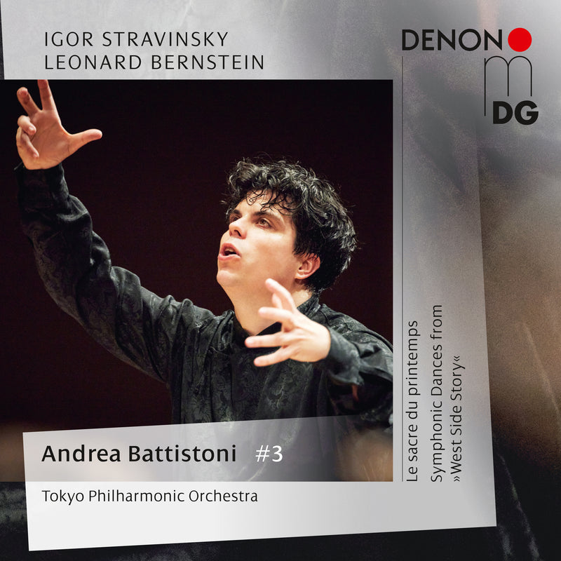 Tokyo Philharmonic Orchestra, Andrea Battistoni - Stravinsky: The Rite of Spring & Bernstein: Symphonic Dances from West Side Story - MDG6502295-2