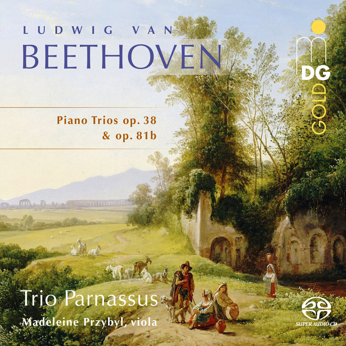 Trio Parnassus, Madeleine Przybyl (viola) - Beethoven: Piano Trios Op. 38 & Op. 81b - MDG90322986