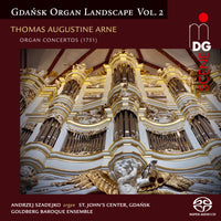 Andrzej Szadejko, Goldberg Baroque Ensemble - Arne: Organ Concertos - MDG90223176