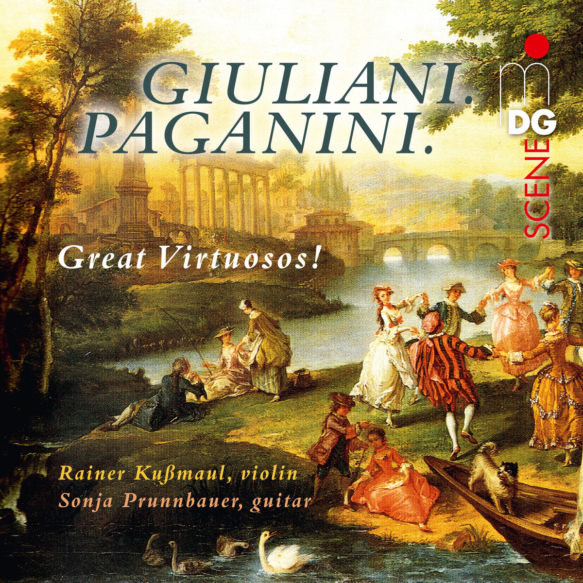 Rainer Kussmaul, Sonja Prunnbauer - Giuliana & Paganini - Great Virtuosos! - MDG60323292