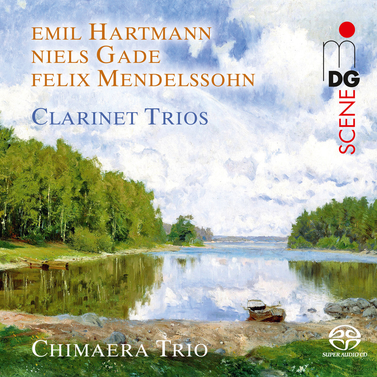 Chimaera Trio - Clarinet Trios - Hartmann, Gade & Mendelssohn - MDG90323316