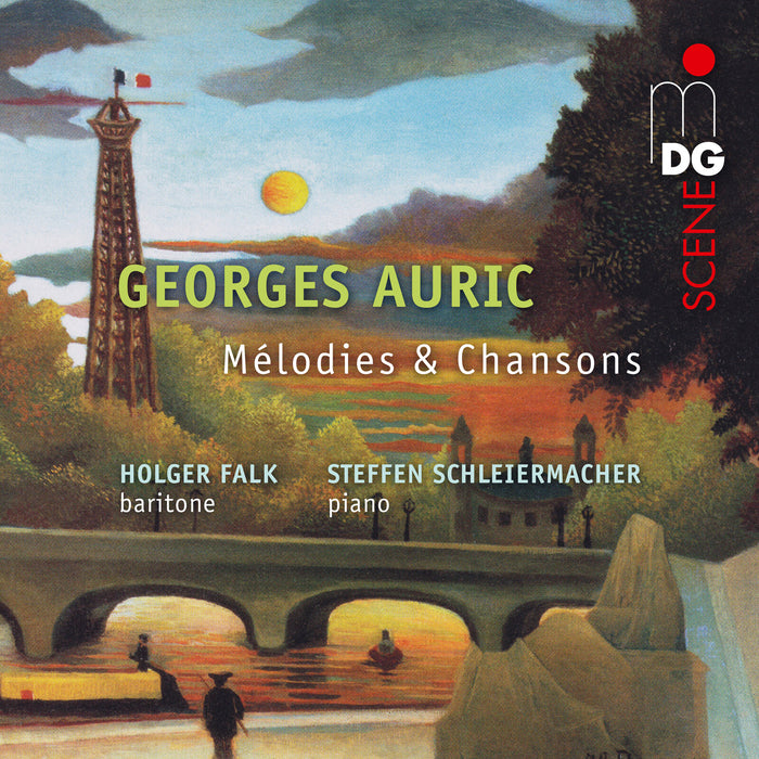 Holger Falk (baritone), Steffen Schleiermacher (piano) - Georges Auric - Melodies & Chansons - MDG61323342