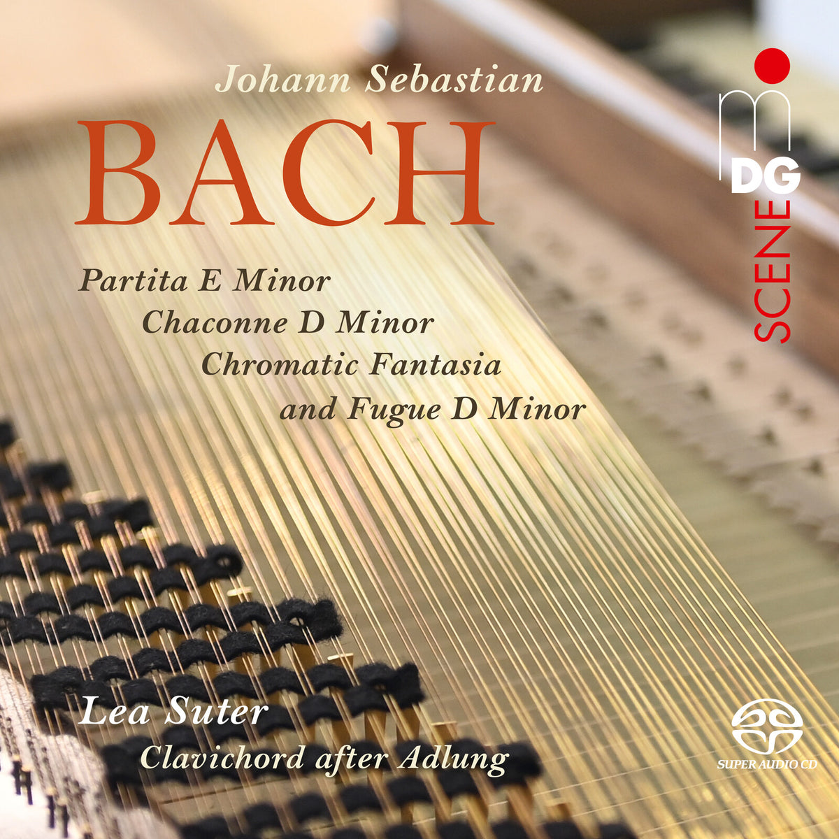 Lea Suter - Bach: Works for Clavichord - MDG92123476