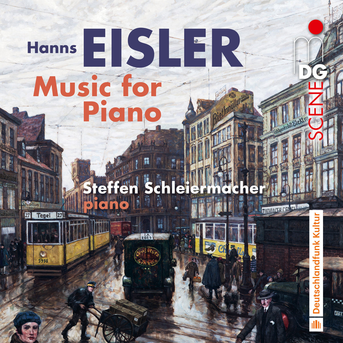 Steffen Schleiermacher - Hans Eisler: Music for Piano - MDG61323552