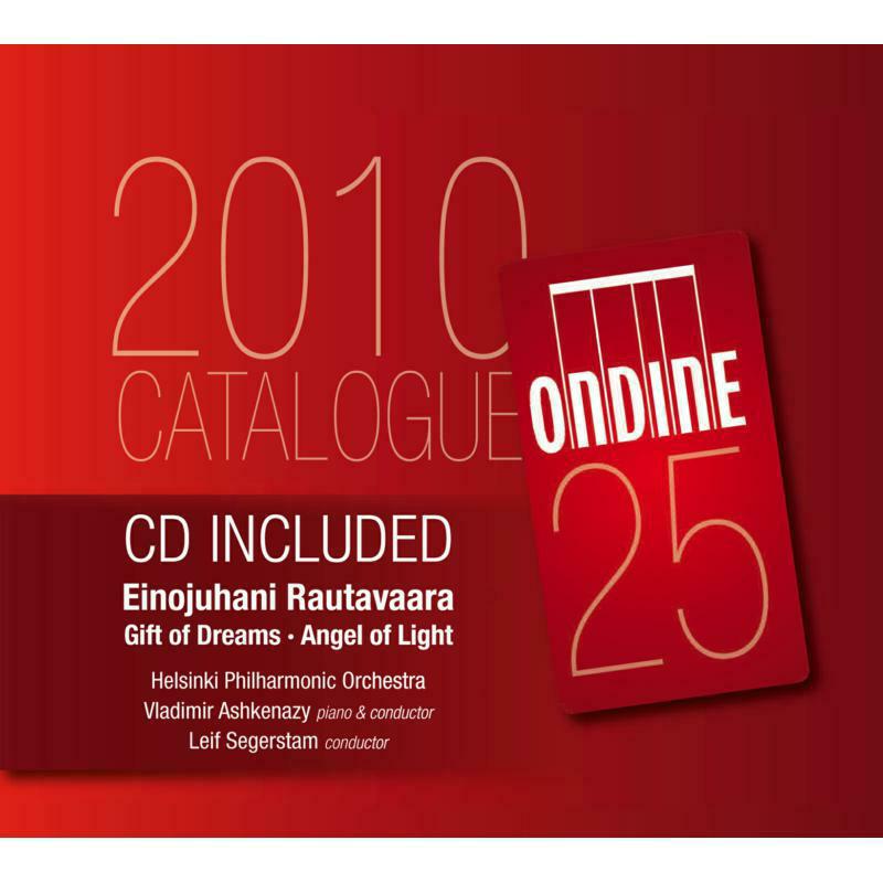 V. Ashkenazy : Helsinki Po : S - Ondine Catalogue 2010 With Cd - ODE699-2