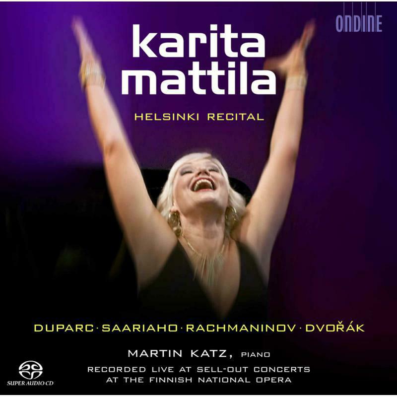 Karita Mattila:Martin Katz - Karita Mattila: Helsinki Recital - ODE1100-5
