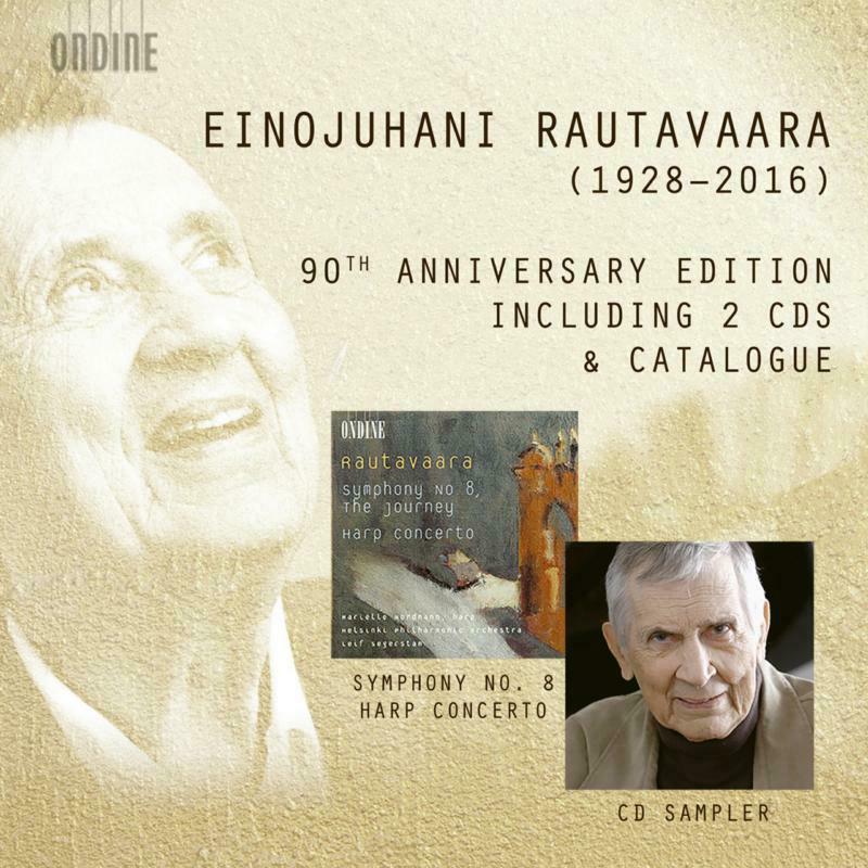 Helsinki Po/Segerstam - Einojuhani Rautavaara: 90th Anniversary Edition including 2 CDs & Catalogue - ODE1236-2D