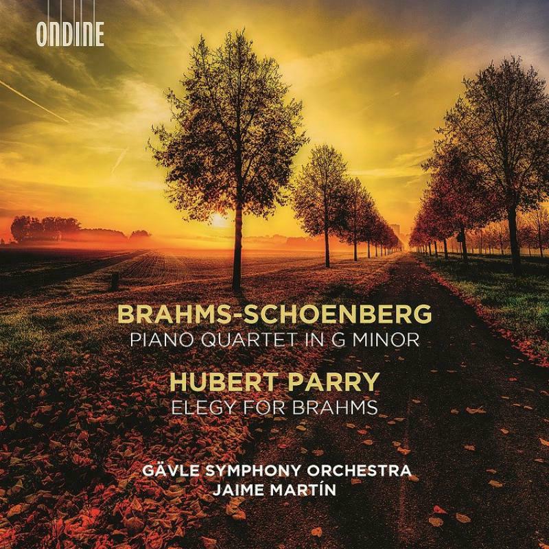 Gavle So/Martin - Johannes Brahms: Piano Quartet in G minor (orchestrated by Arnold Schoenberg), Hubert Parry: Elegy for Brahms - ODE1314-2