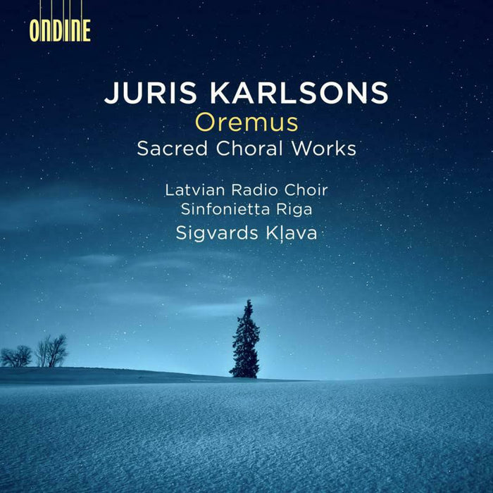 Latvian Rc/Sinfonietta Riga - Juris Karlsons: Oremus - Sacred Choral Works - ODE1342-2