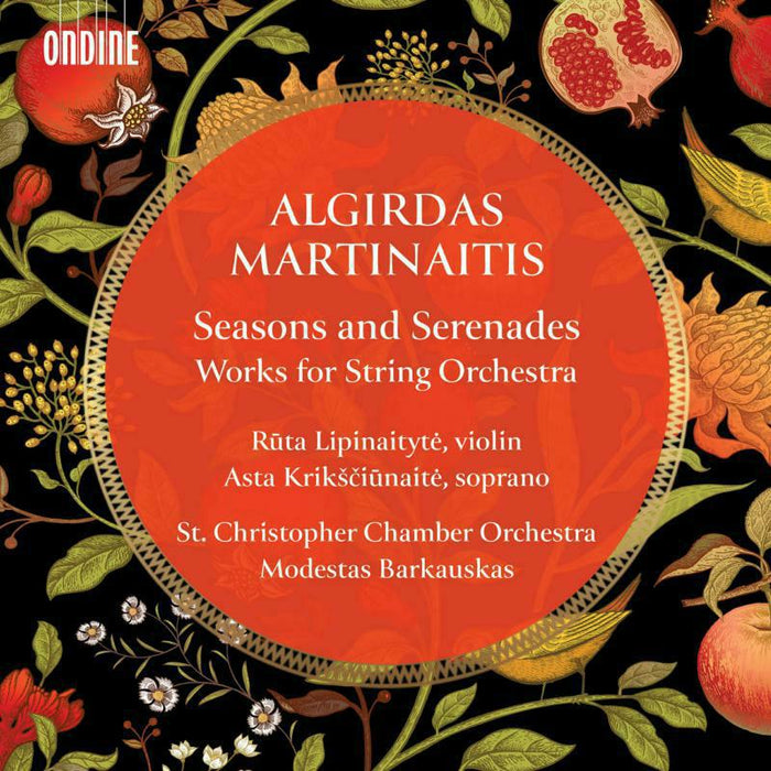 Various - Algirdas Martinaitis: Seasons and Serenades - Works for String Orchestra - ODE1398-2