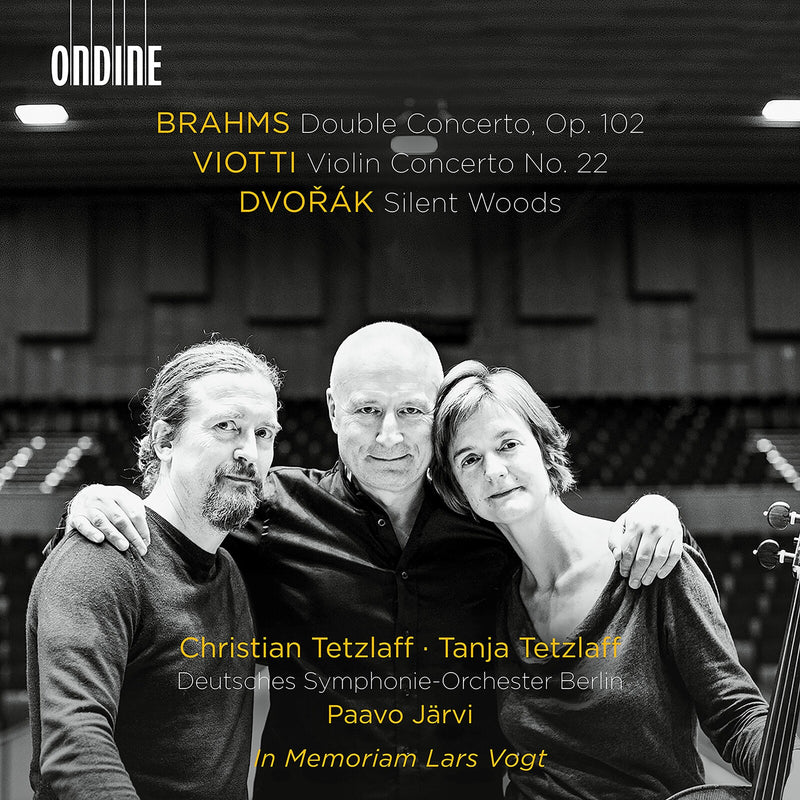 Christian Tetzlaff; Tanja Tetzlaff; Deutsches Symphonie-Orchester Berlin; Paavo Jarvi - Johannes Brahms: Double Concerto, Op. 102; Giovanni Battista Viotti: Violin Concerto No. 22; Antonin Dvorak: Silent Woods - ODE1423-2