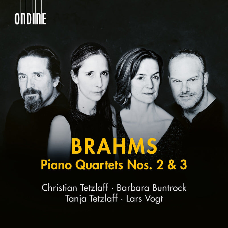 Lars Vogt; Christian Tetzlaff; Barbara Buntrock; Tanja Tetzlaff - Johannes Brahms: Piano Quartets Nos. 2 & 3 - ODE1448-2D