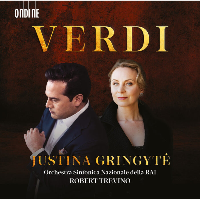 Justina Gringyte; Gaston Rivero; Orchestra Sinfonica Nazionale della Rai; Robert Trevino - Giuseppe Verdi: Mezzo-Soprano Arias and Overtures - ODE1483-2