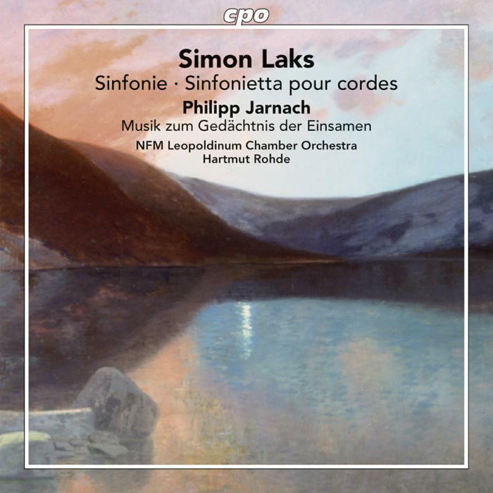 Nfm Leopoldinum Orchestra - LAKS:SINFONIE POUR CORDES - 555027-2