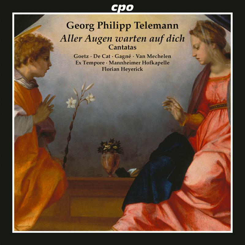 Various - Georg Philipp Telemann: Aller Augen warten auf dich - Cantatas - 555083-2