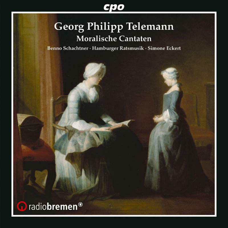 Schachtner/Ham Rats/Eckert - Georg Philipp Telemann: Moralische Cantaten - 555141-2