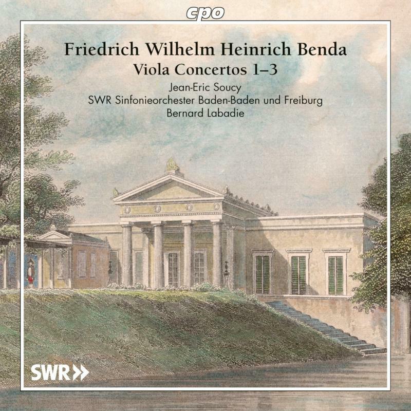 Various - Friedrich Wilhelm Heinrich Benda: Viola Concertos 1 - 3 - 555167-2