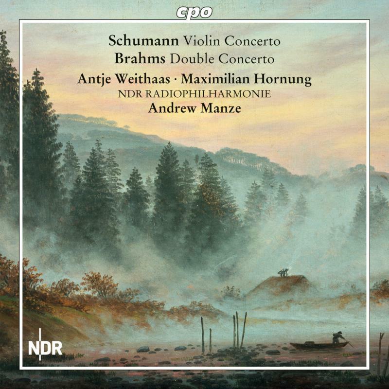 Ndr Radiophilharmonie/Manze - Robert Schumann: Violin Concerto, Johannes Brahms: Double Concerto - 555172-2