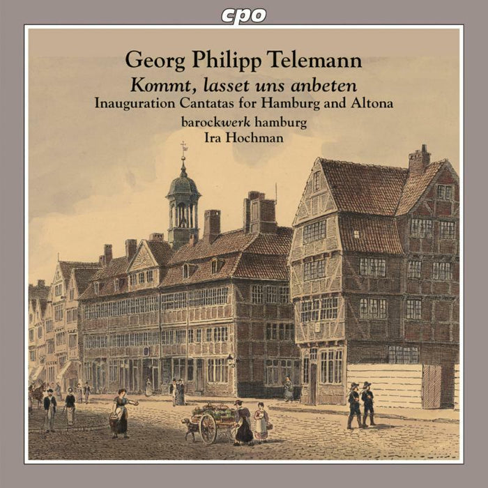 Various - Georg Philipp Telemann: Kommt, lasset uns anbeten - 555255-2