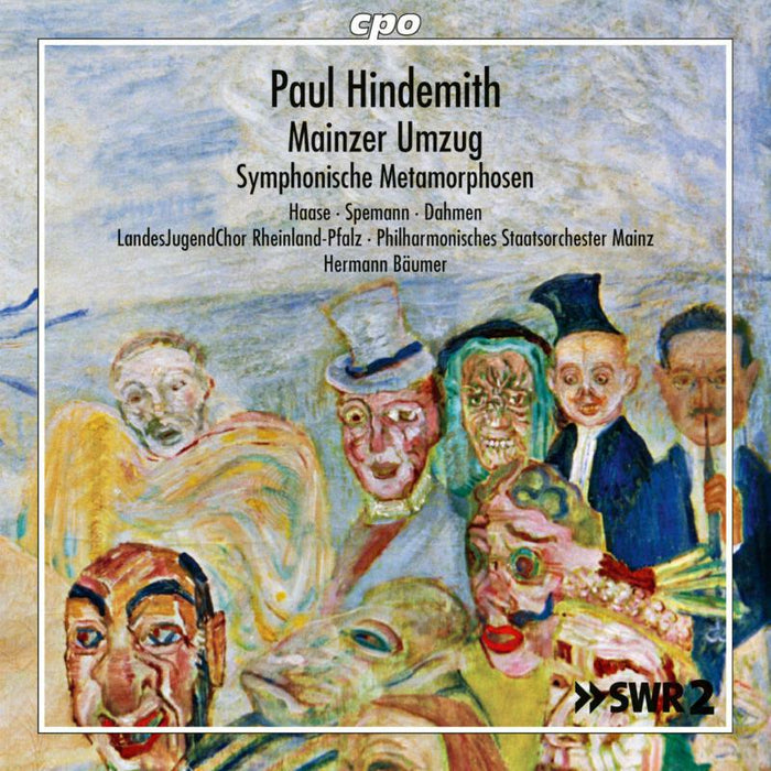 Various - Paul Hindemith:Mainzer Umzug and Symphonic Metamorphosis - 555257-2