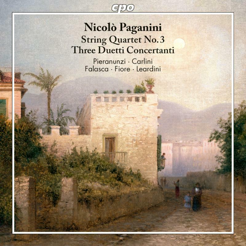 Various - Niccolò Paganini: String Quartet No. 3, Three Duetti Concertanti - 555310-2