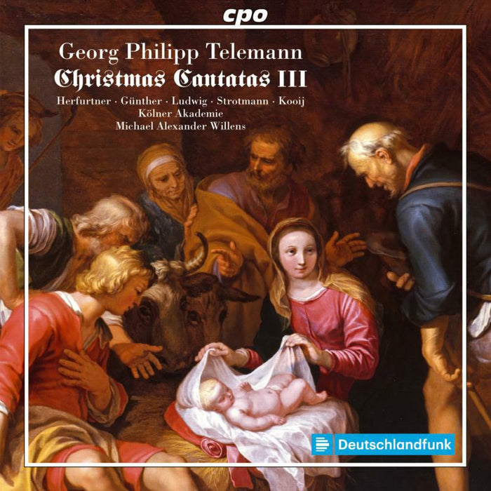 Various - Georg Philipp Telemann: Christmas Cantatas III - 555396-2