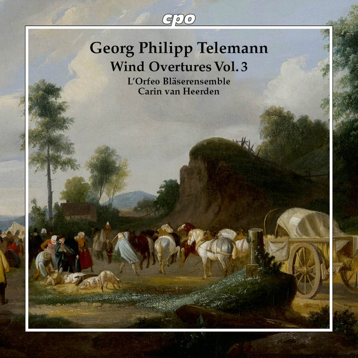 L'Orfeo Blaserensemble; Carin van Heerden - Georg Philipp Telemann: Wind Overtures, Vol. 3 - 555410-2