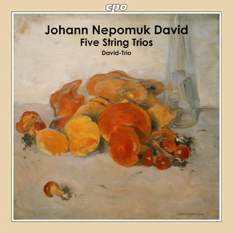 David-Trio - Johann Nepomuk David: Five String Trios - 555412-2