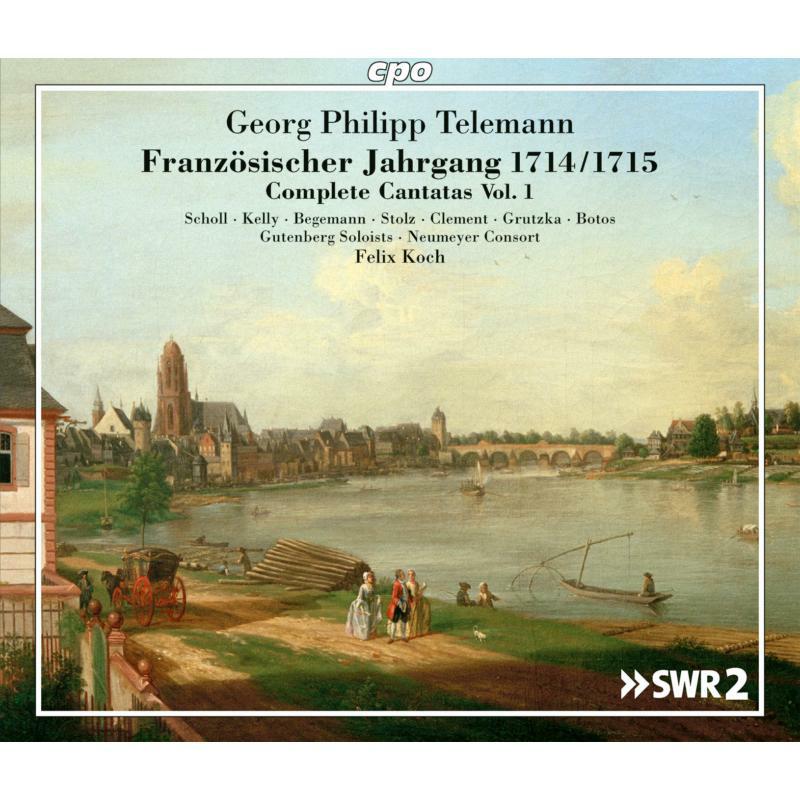 Various - Georg Philipp Telemann: Kantaten – Französischer Jahrgang, Vol. 1 - 555436-2