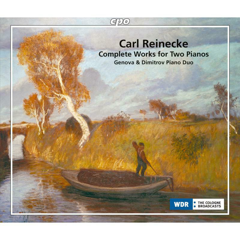 GENOVA & DIMITROV PIANO DUO - REINECKE:WORKS FOR 2 PIANOS - 555454-2