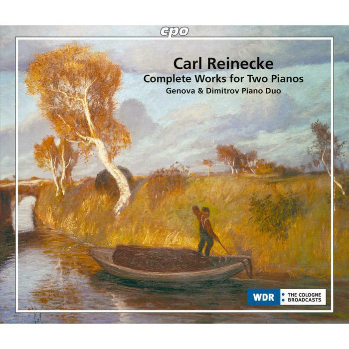 GENOVA & DIMITROV PIANO DUO - REINECKE:WORKS FOR 2 PIANOS - 555454-2