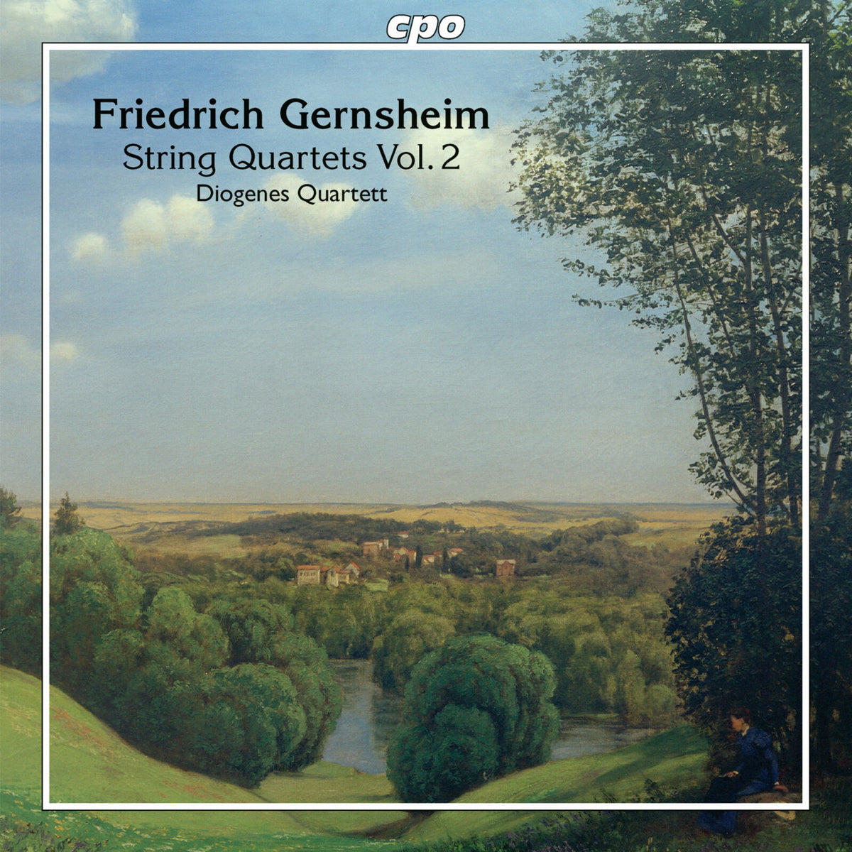 Diogenes Quartett; Alexander Hulshoff - Friedrich Gernsheim: String Quartets, Vol. 2 - 555468-2
