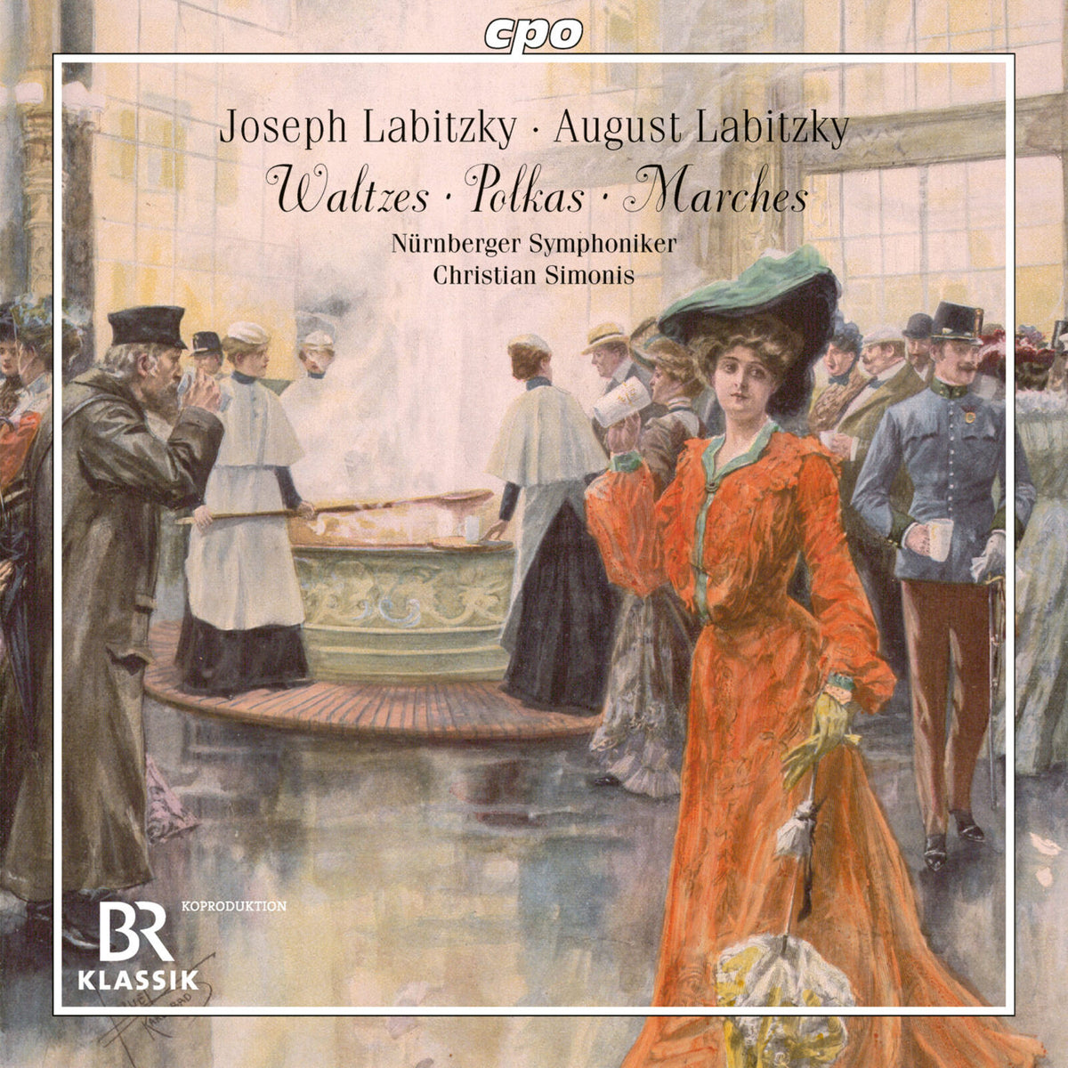 Nurnberger Symphoniker; Christian Simonis - Joseph Labitzky; August Labitzky: Waltzes, Polkas, Marches - 555474-2