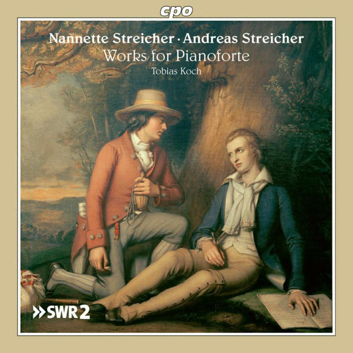 Tobias Koch; Sarah Wegener - Johann Andreas & Nanette Streicher: Works for Pianoforte - 555483-2
