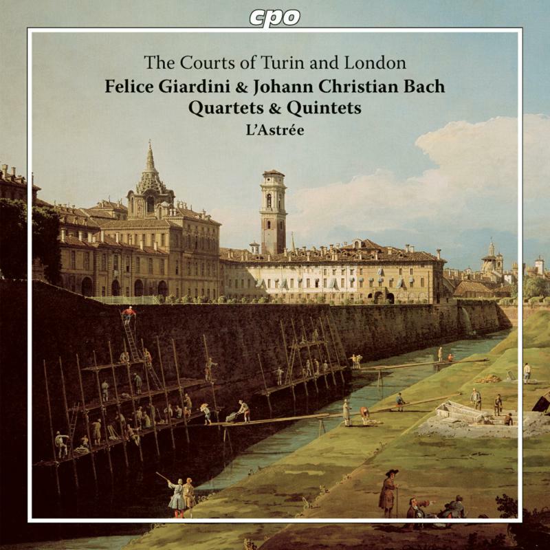ENSEMBLE L'ASTREE - GIARDINI:QRTS/BACH:QUINTETS - 555497-2